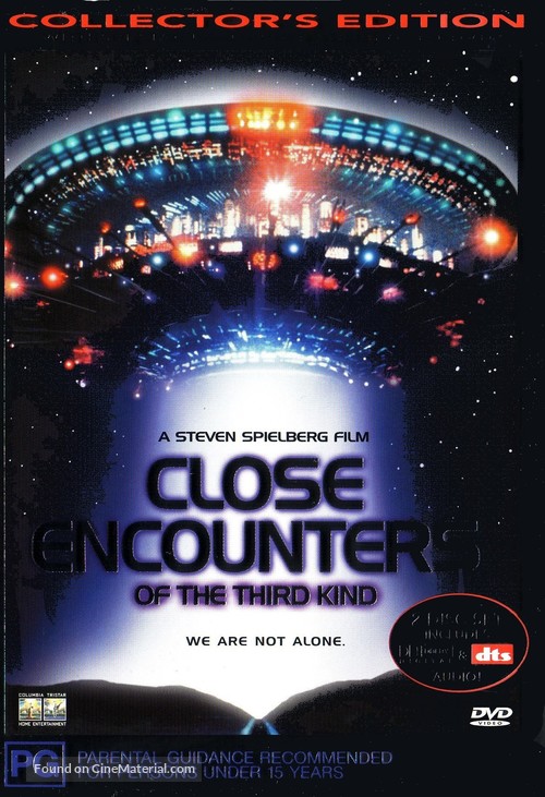 Close Encounters of the Third Kind - Australian Movie Cover