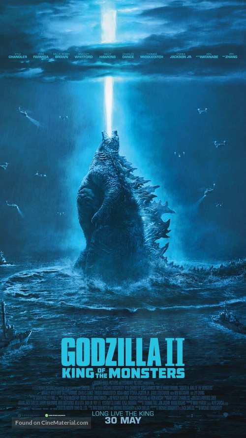 Godzilla: King of the Monsters - Singaporean Movie Poster