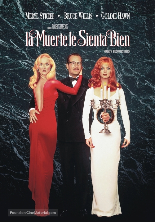 Death Becomes Her - Argentinian DVD movie cover