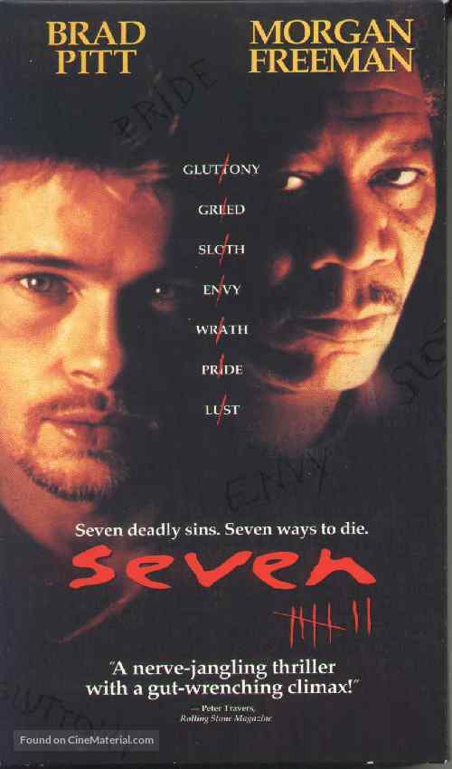 Se7en - VHS movie cover