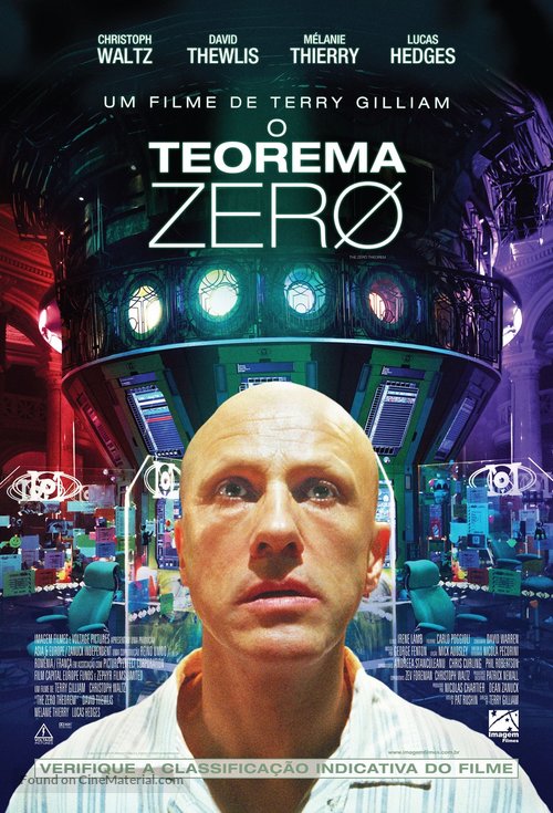 The Zero Theorem - Brazilian Movie Poster