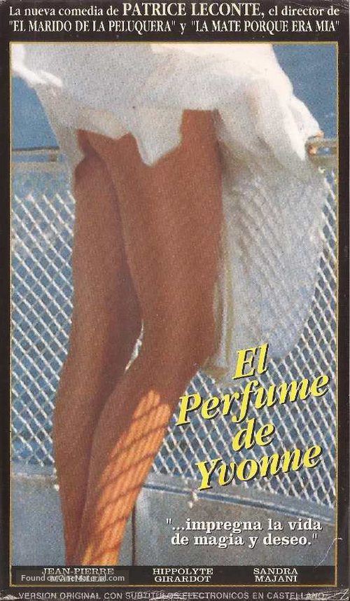 Le parfum d&#039;Yvonne - Argentinian Movie Cover