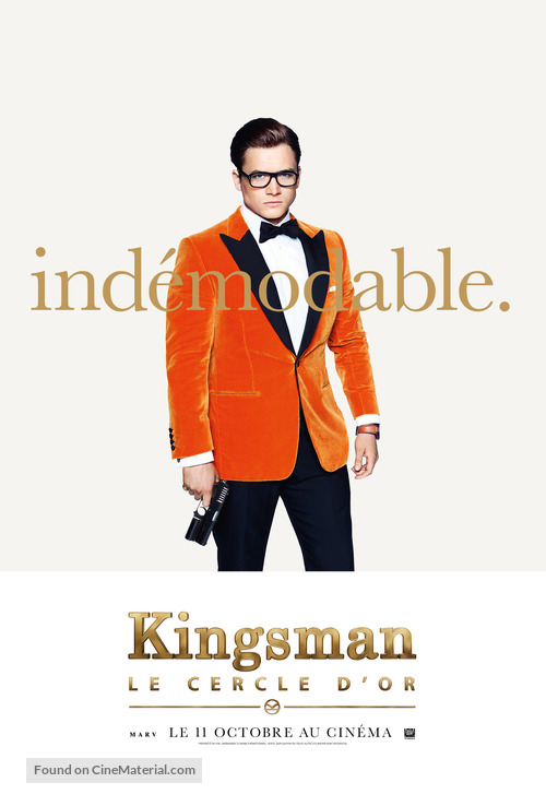 Kingsman: The Golden Circle - French Movie Poster