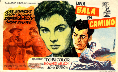 A Bullet Is Waiting - Spanish Movie Poster