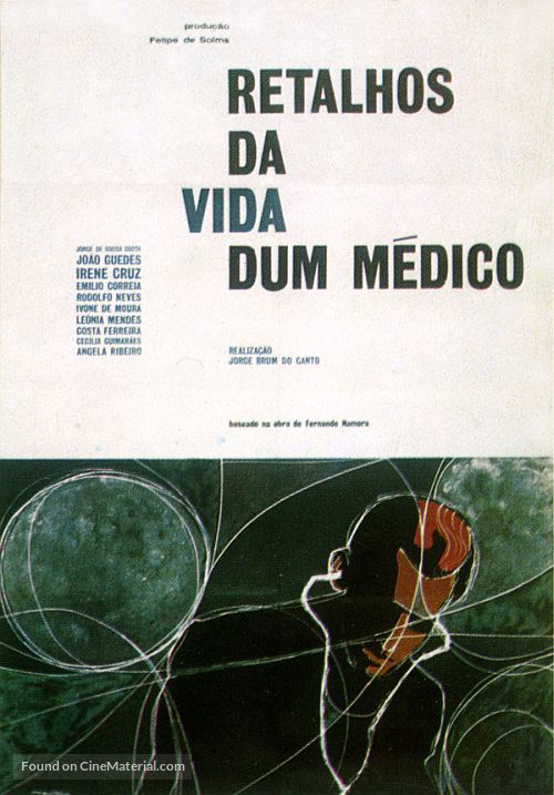 Retalhos da Vida de Um M&eacute;dico - Portuguese DVD movie cover