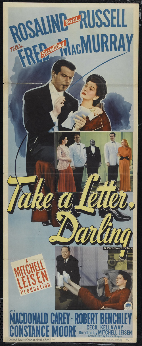 Take a Letter, Darling - Movie Poster