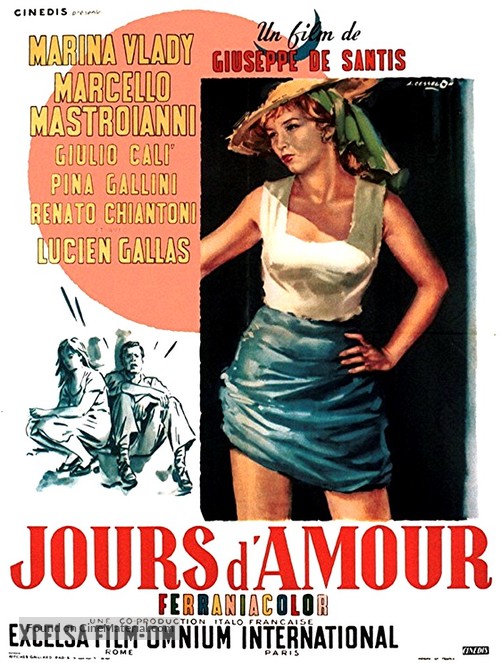 Giorni d&#039;amore - French Movie Poster