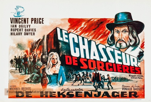 Witchfinder General - Belgian Movie Poster