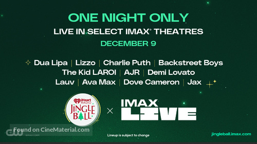 iHeartradio Jingle Ball 2022 - Movie Poster