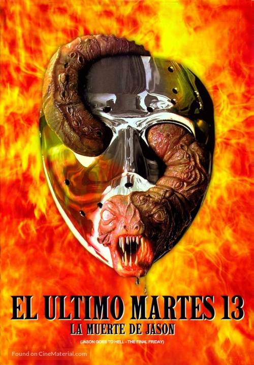 Jason Goes to Hell: The Final Friday - Argentinian Movie Poster