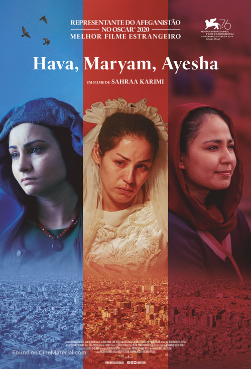 Hava, Maryam, Ayesha - Brazilian Movie Poster