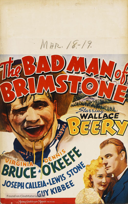 The Bad Man of Brimstone - Movie Poster
