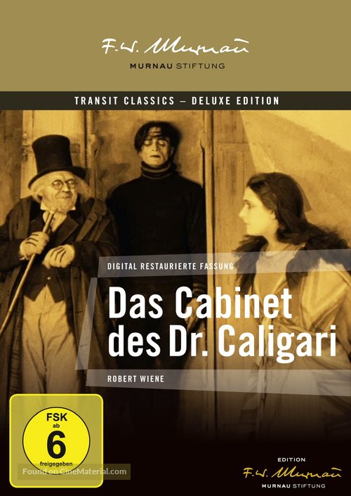 Das Cabinet des Dr. Caligari. - German DVD movie cover