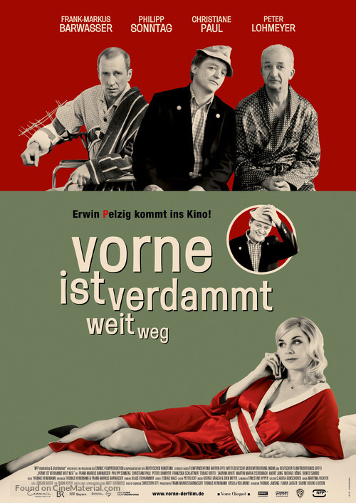 Vorne ist verdammt weit weg - German Movie Poster