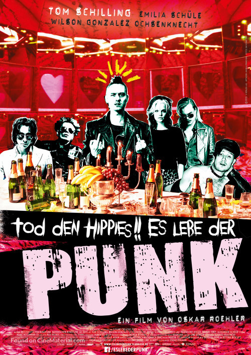 Tod den Hippies, es lebe der Punk - German Movie Poster