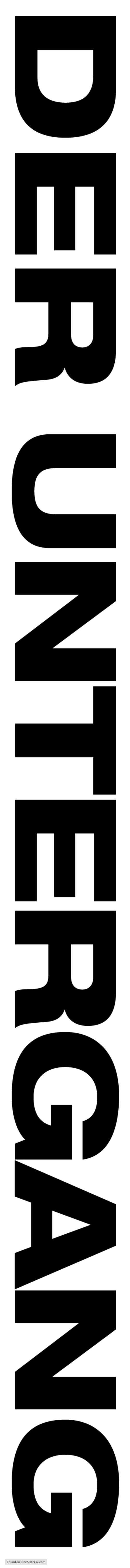 Der Untergang - German Logo