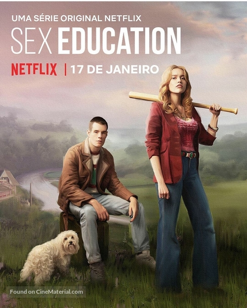 &quot;Sex Education&quot; - Brazilian Movie Poster