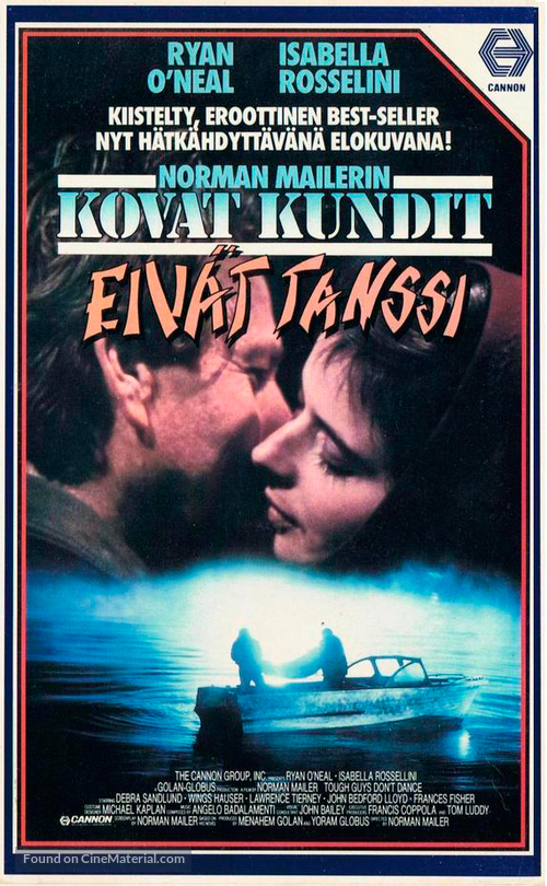 Tough Guys Don&#039;t Dance - Finnish VHS movie cover