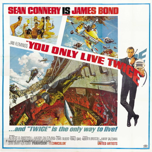You Only Live Twice (1967) movie poster