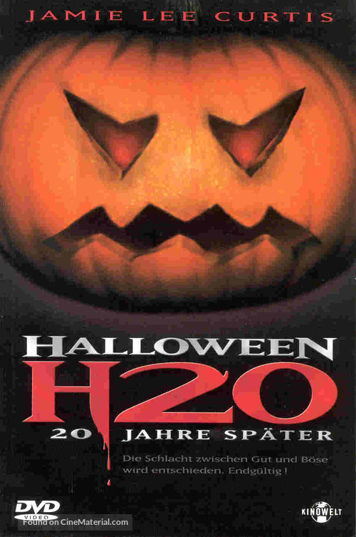 Halloween H20: 20 Years Later - German DVD movie cover