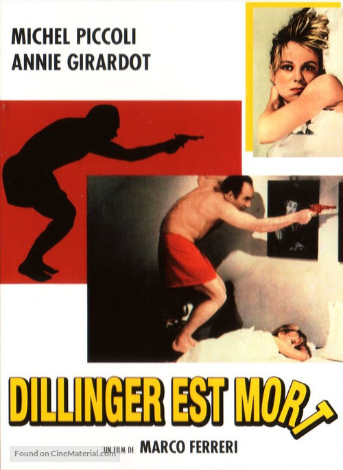 Dillinger &egrave; morto - French DVD movie cover