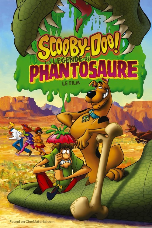Scooby-Doo! Legend of the Phantosaur - French Movie Cover