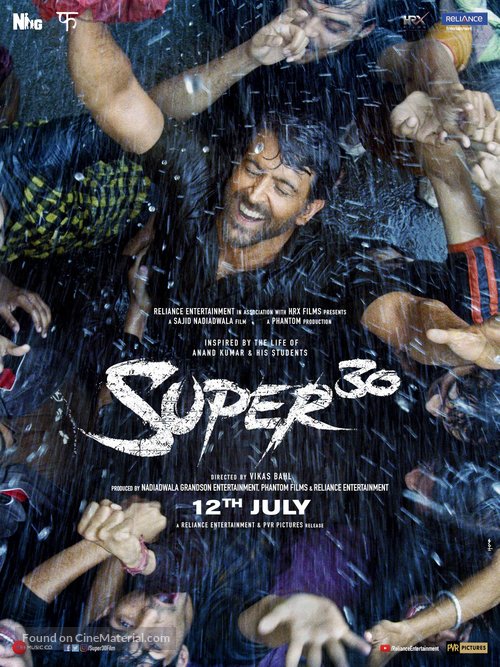 Super 30 - Indian Movie Poster