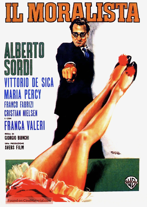 Il moralista - Italian Movie Poster