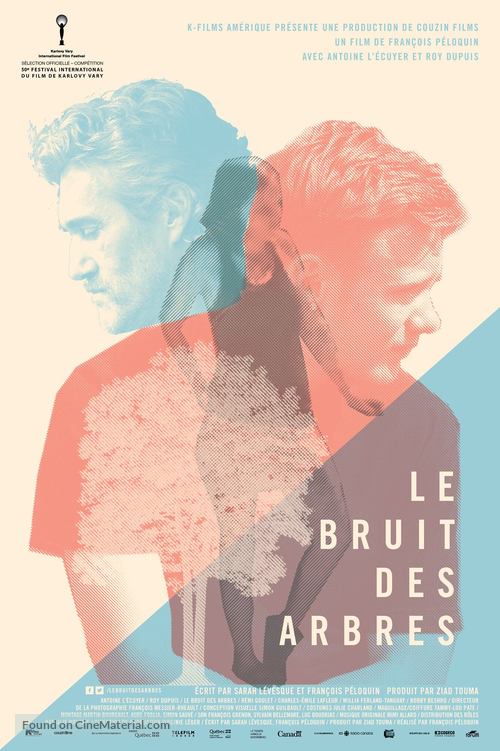 Le bruit des arbres - Canadian Movie Poster