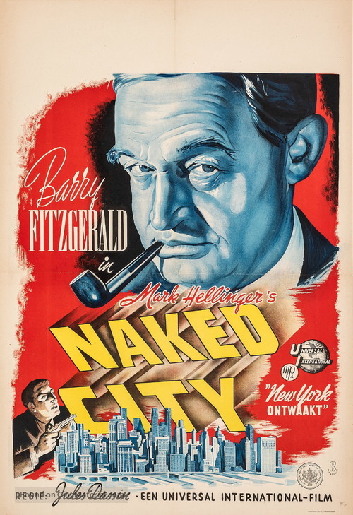 The Naked City - Dutch Movie Poster