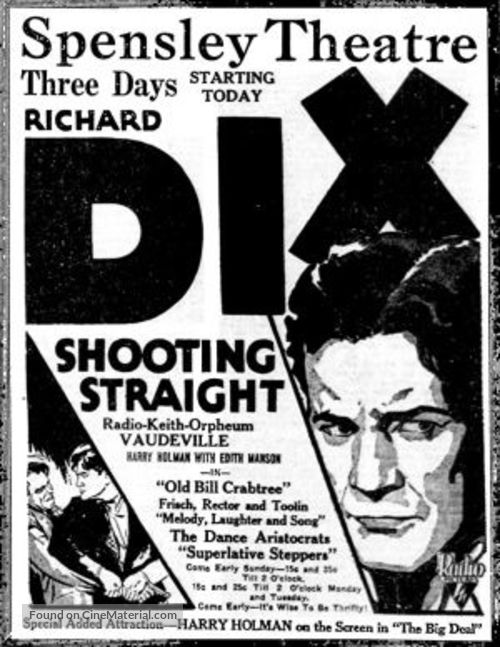 Shooting Straight - Movie Poster