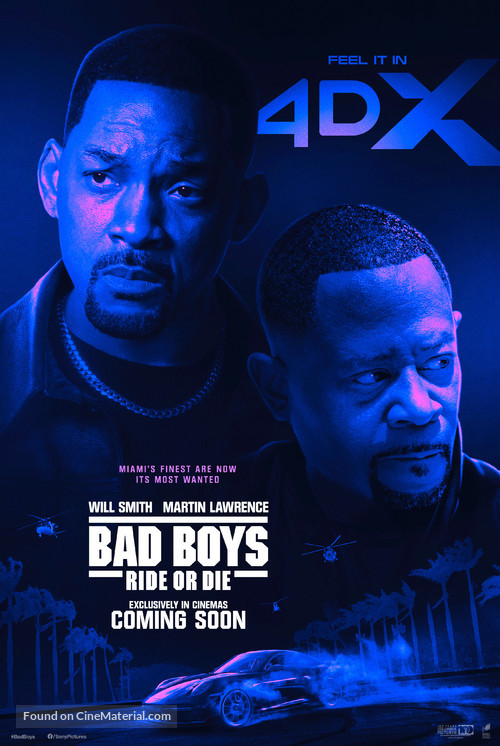 Bad Boys: Ride or Die - British Movie Poster