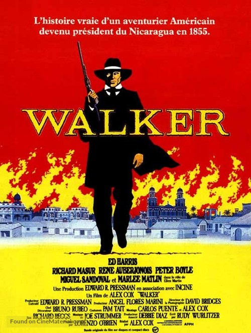 Walker - French Movie Poster