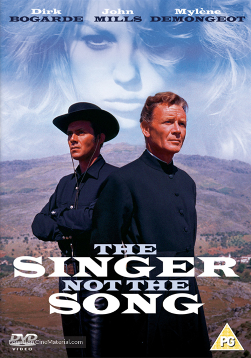 The Singer Not the Song - British DVD movie cover
