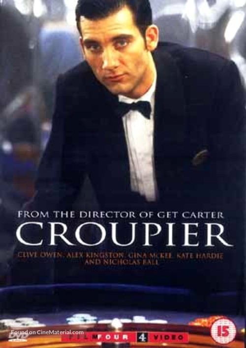 Croupier - British DVD movie cover