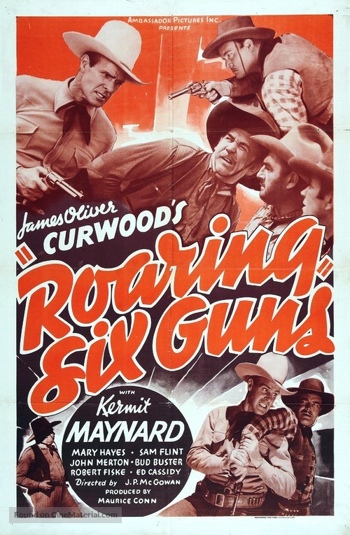 Roaring Six Guns - Movie Poster