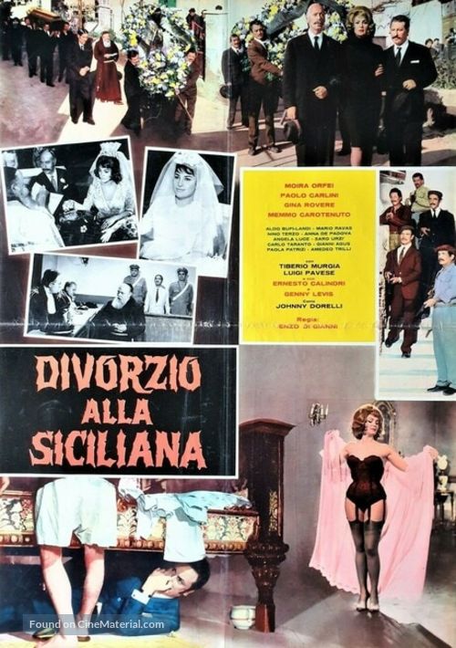 Divorzio alla siciliana - Italian Movie Poster