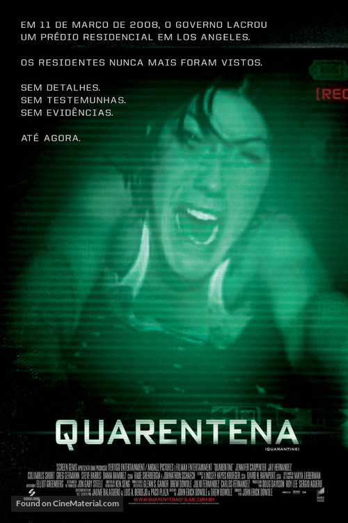 Quarantine - Brazilian Movie Poster