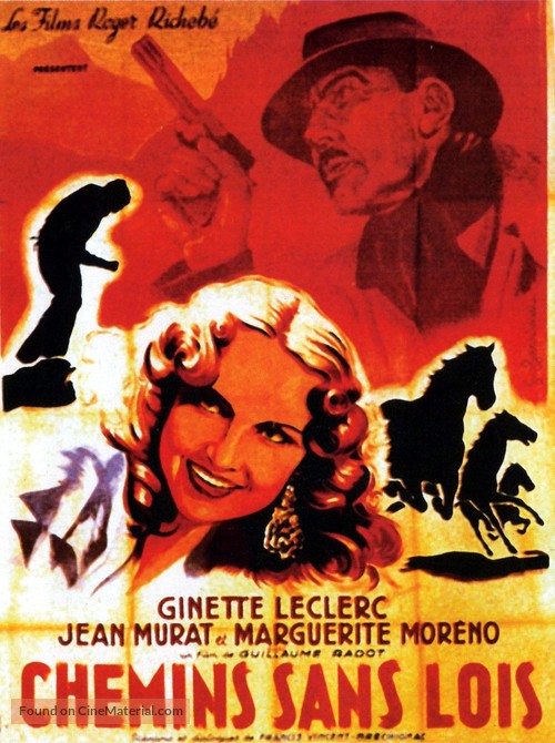 Chemins sans loi - French Movie Poster