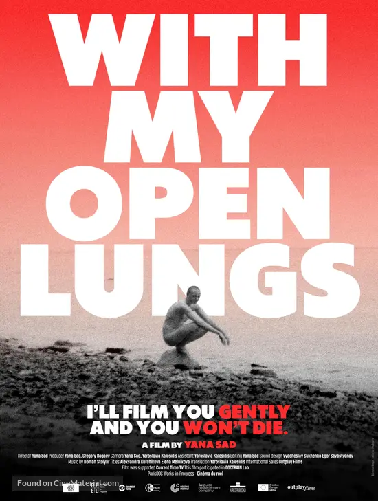 With My Open Lungs - International Movie Poster