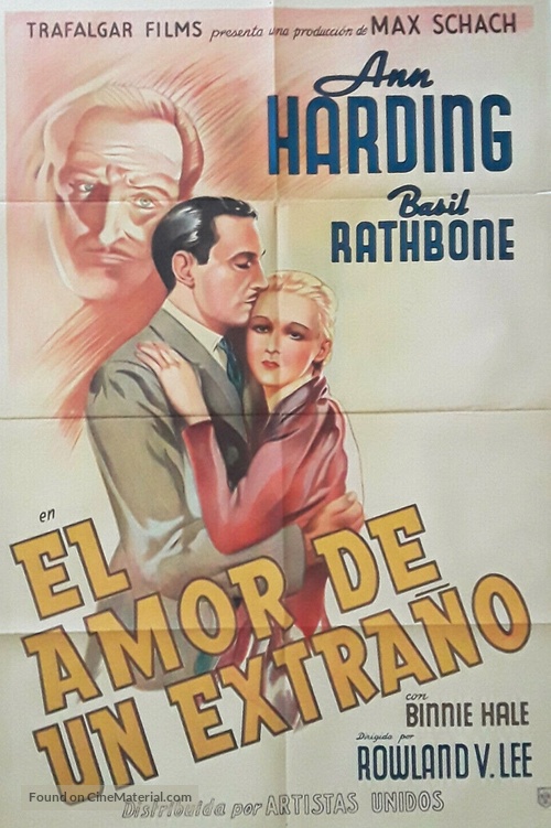 Love from a Stranger - Argentinian Movie Poster