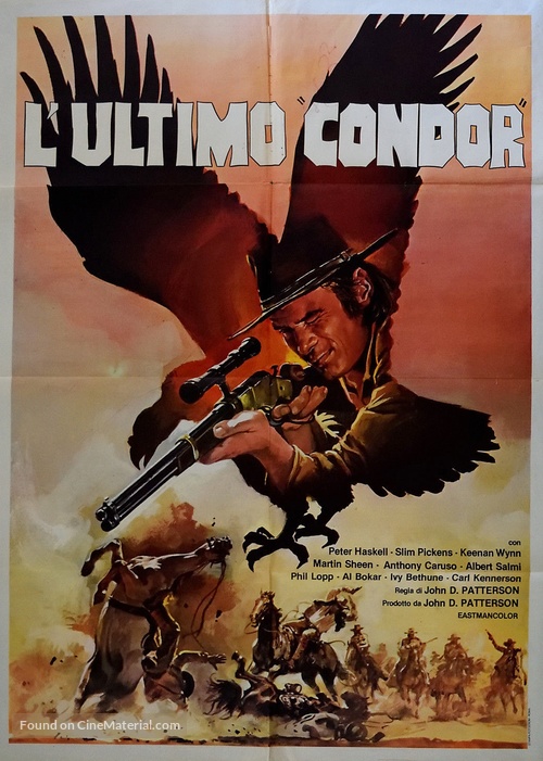 O &Uacute;ltimo V&ocirc;o do Condor - Italian Movie Poster