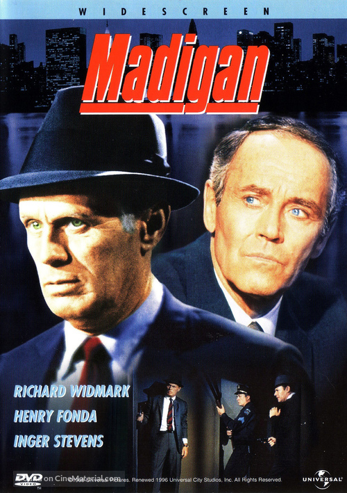 Madigan - DVD movie cover