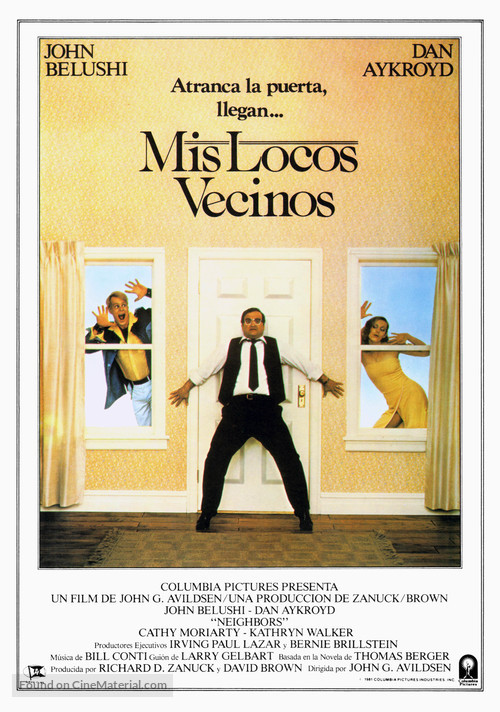 Neighbors - Spanish Movie Poster