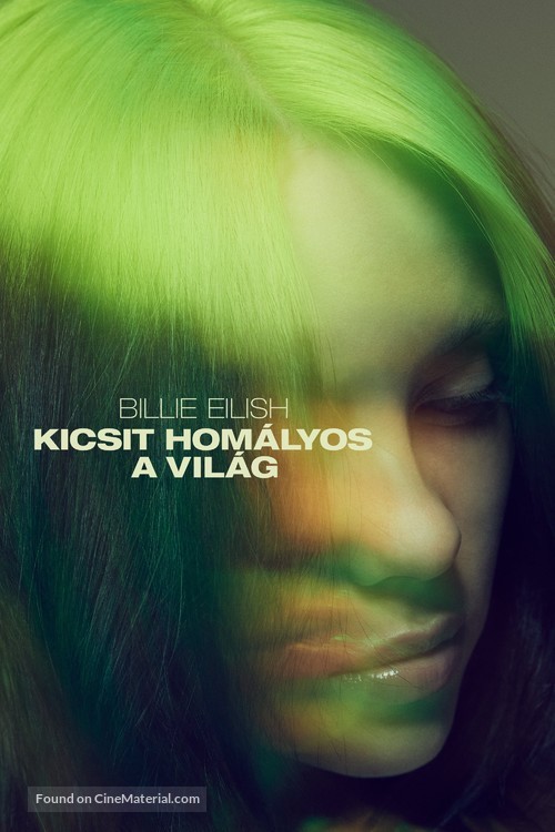 Billie Eilish: The World&#039;s a Little Blurry - Hungarian Movie Cover