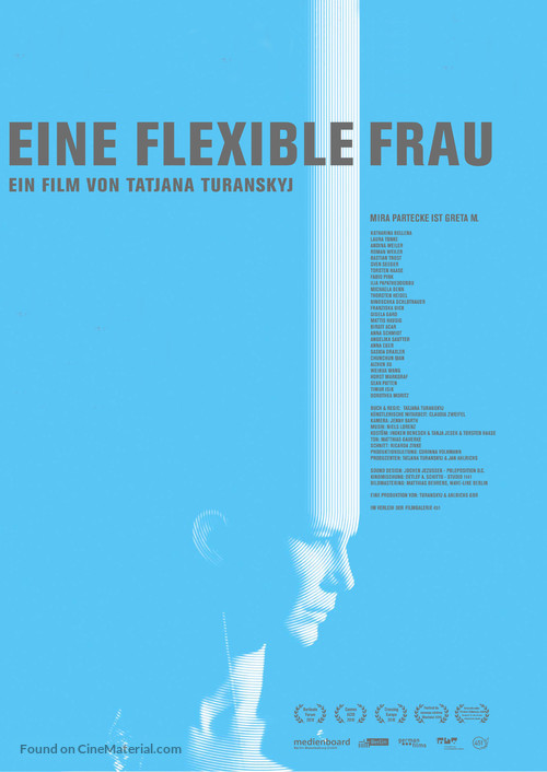 Eine flexible Frau - German Movie Poster