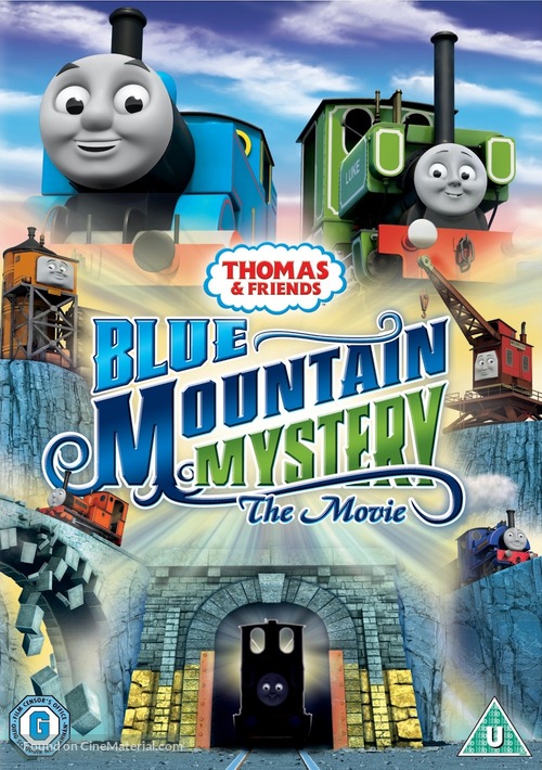 Thomas &amp; Friends: Blue Mountain Mystery - British DVD movie cover