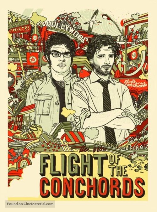 &quot;The Flight of the Conchords&quot; - Movie Poster