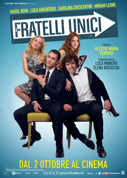 Fratelli unici - Italian Movie Poster