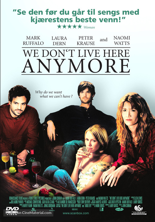 We Don&#039;t Live Here Anymore - Norwegian poster